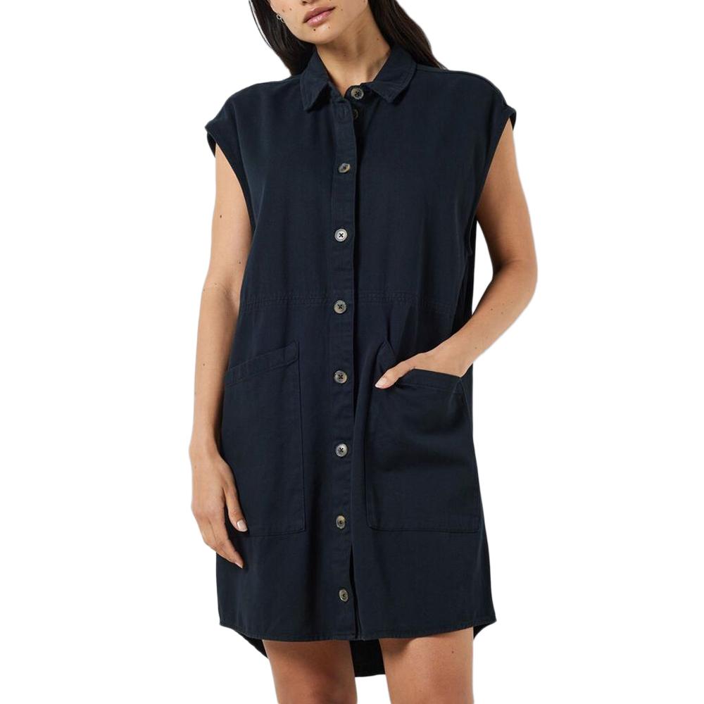 Schwarzes Kleid Frau Noisy May Alma günstig