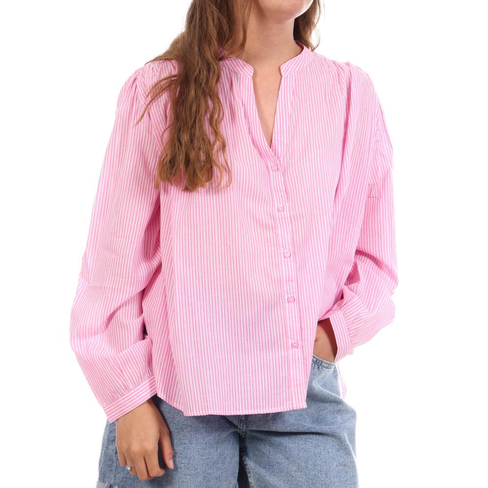 Blusa rosa/blanca para mujer Goa Ros barato