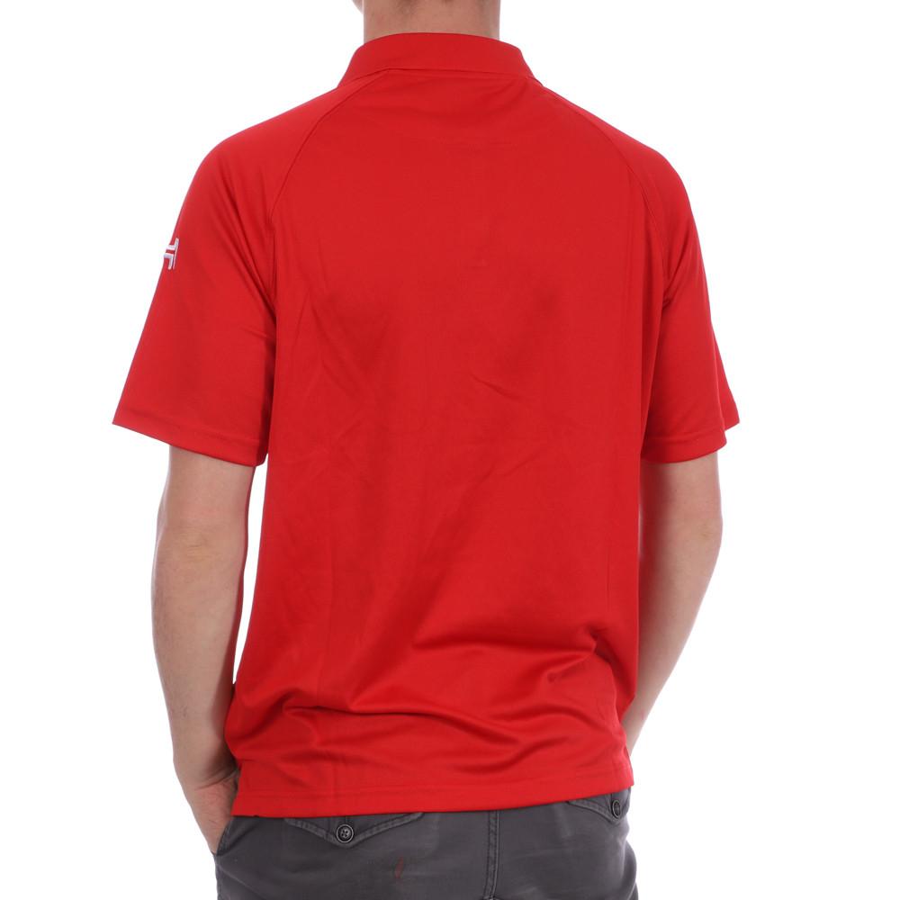 Polo-Shirt Rot Herren Hungaria Training Premium Ansicht 2