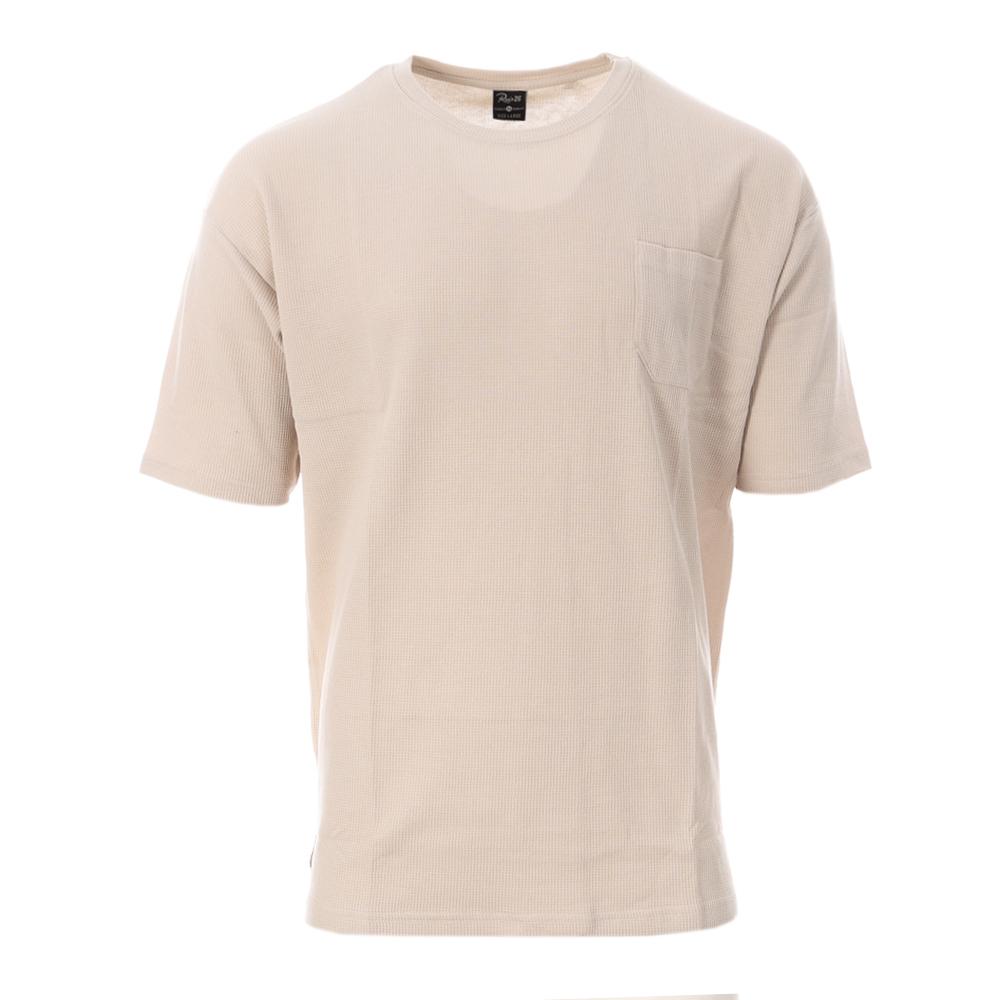 Camiseta hombre beige RMS26 91286 barato