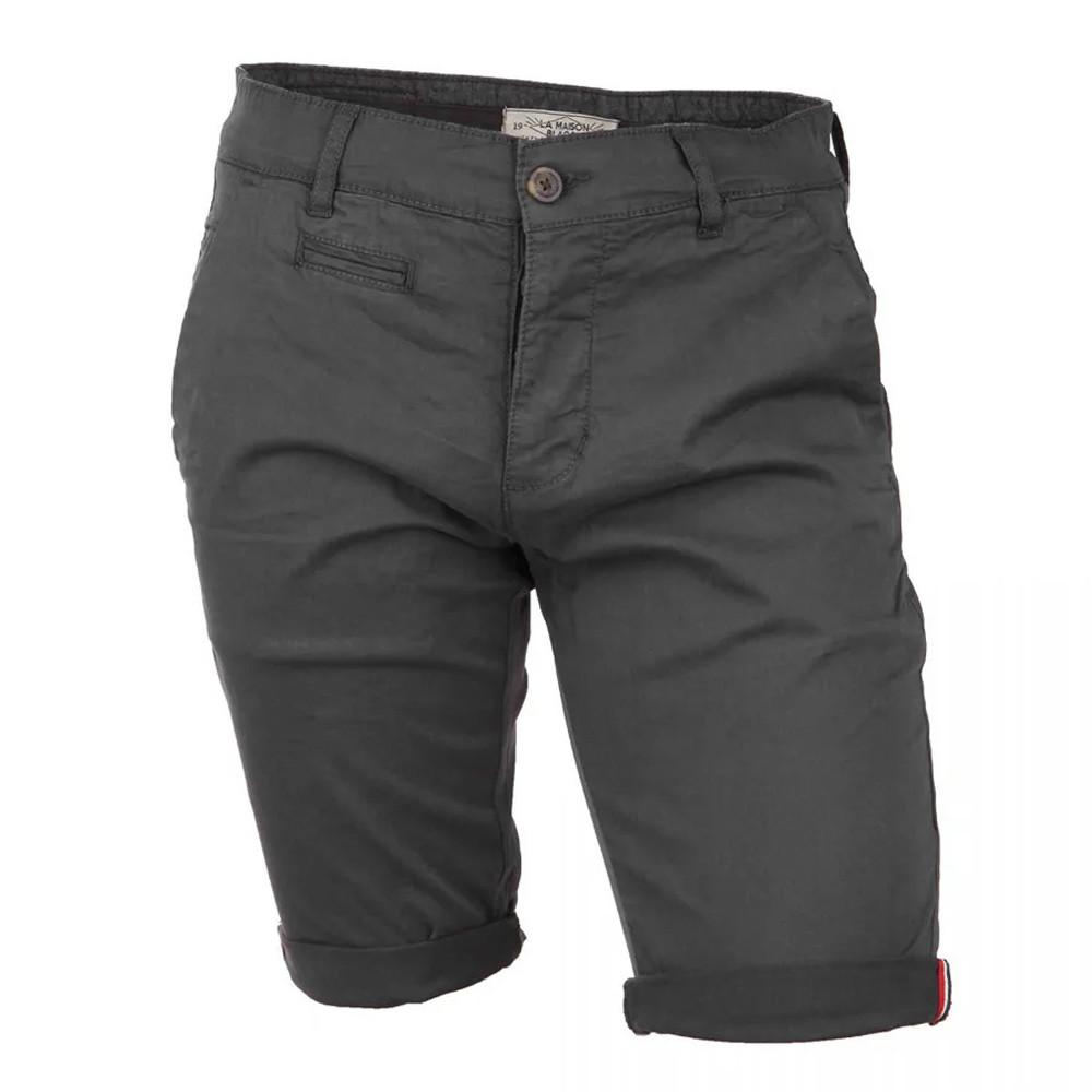 Men's Chino Shorts Anthracite La Maison Blaggio Venili affordable