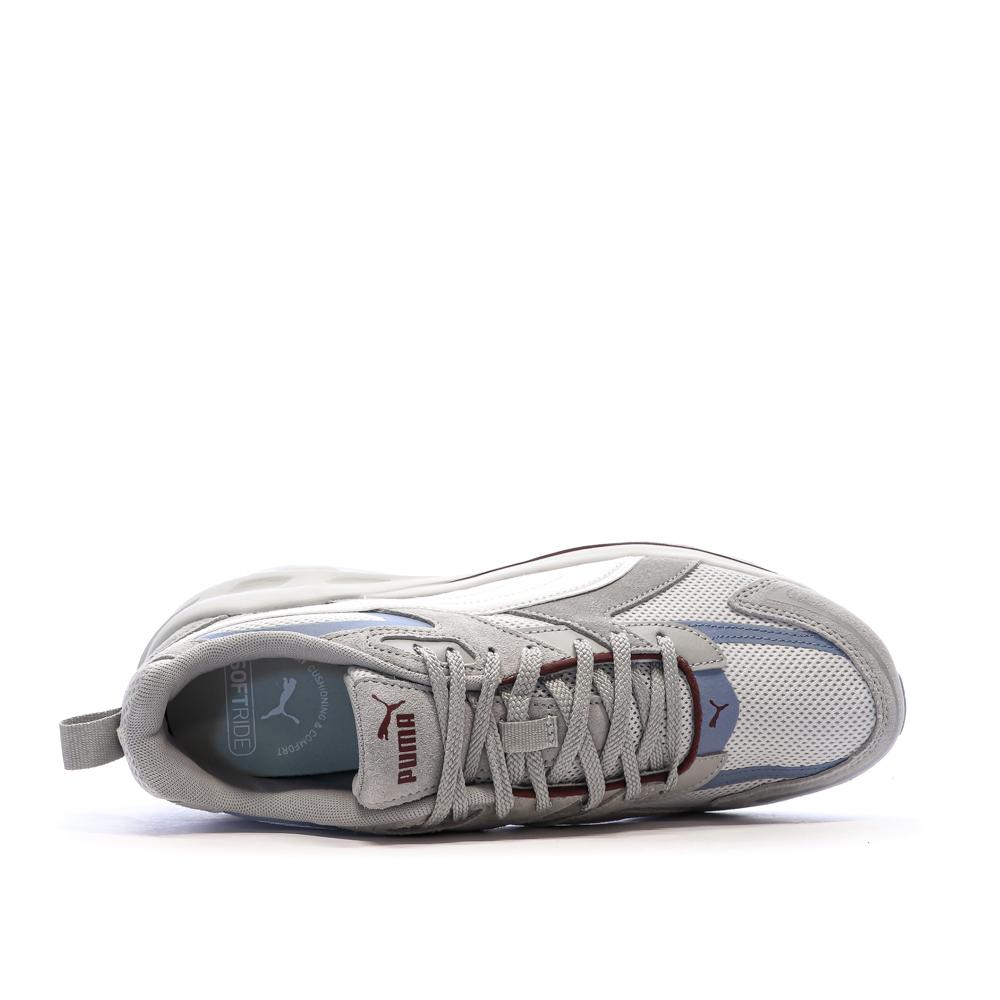 Baskets Grises Clair/Bleu Homme Puma Hypnotic vue 4