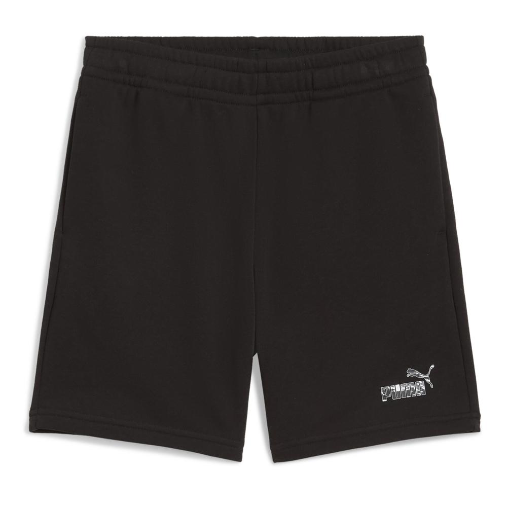 Pantalón Corto Negro Niño Puma Ess Camo Pantalón Corto Tr B barato