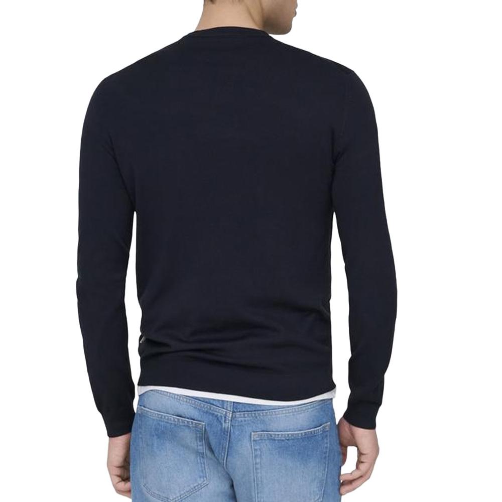 Herren-Pullover in Marineblau von Only & Sons Life Crew Knit Ansicht 2