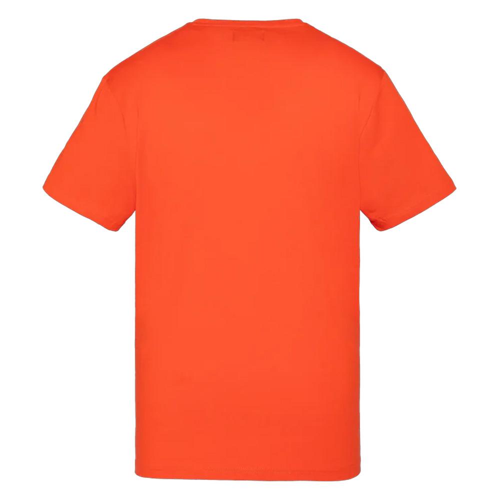 Camiseta naranja Schott EMB para hombre ver 2