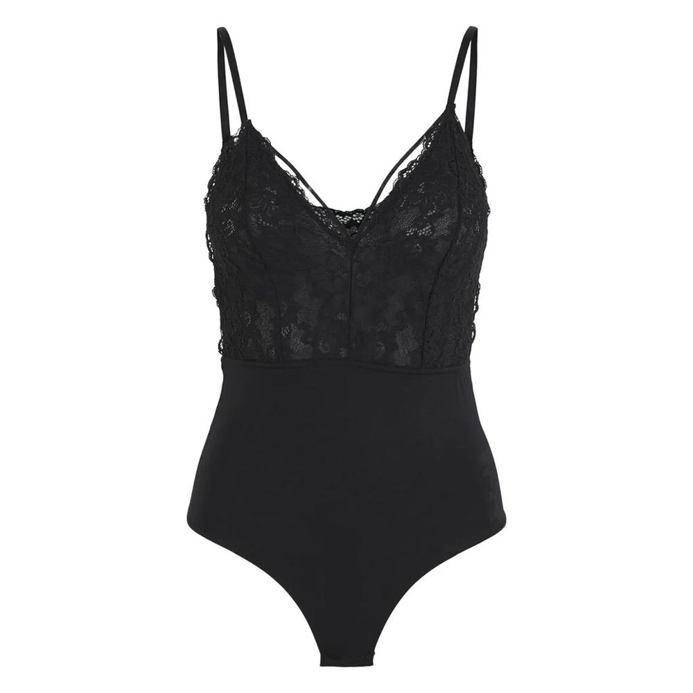 Body Pieces Negro Mujer Nichelle barato
