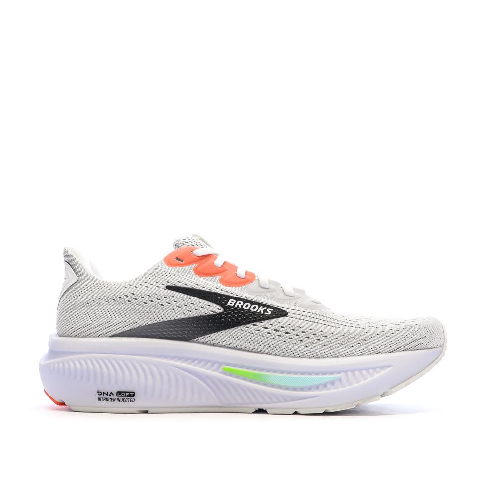 Zapatillas de running blancas para hombre Brooks Ghost 17 ver 2