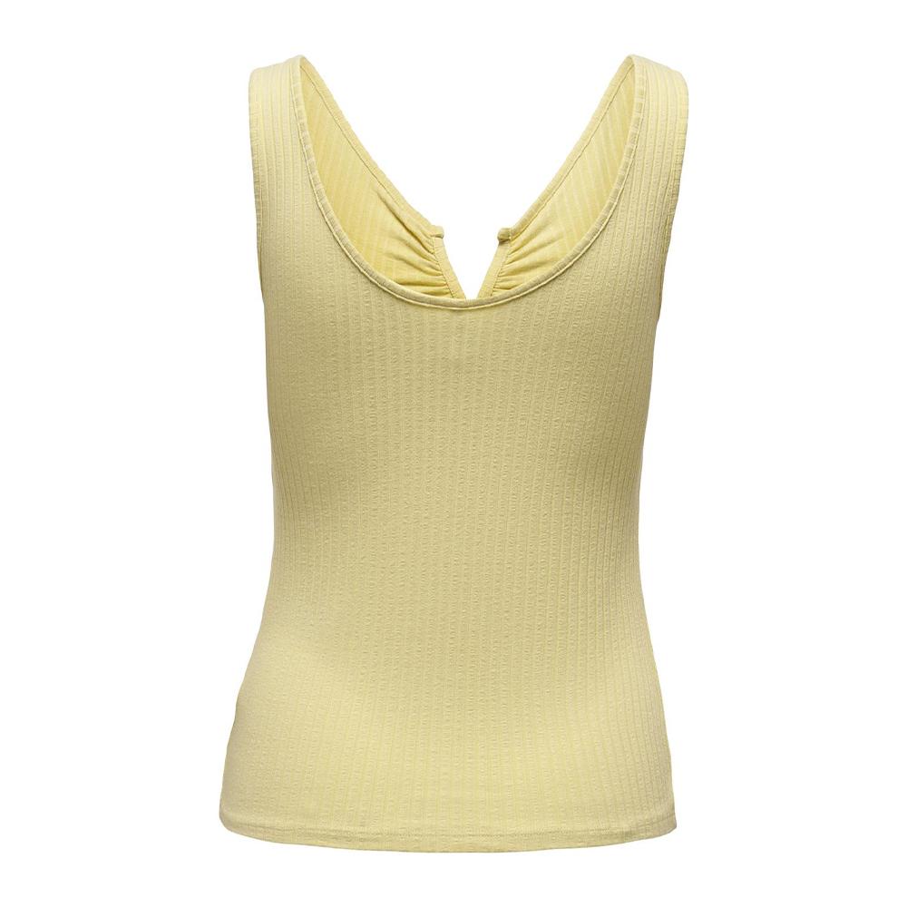 Gelbes Tanktop Frau JDY Fransiska Ansicht 2
