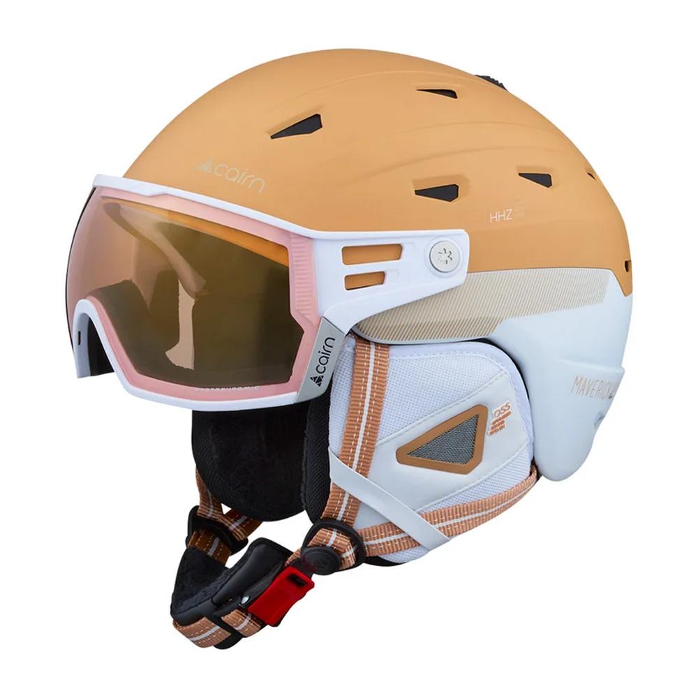 Casque de ski Orange Femme Cairn Maverick Visor Evolight pas cher