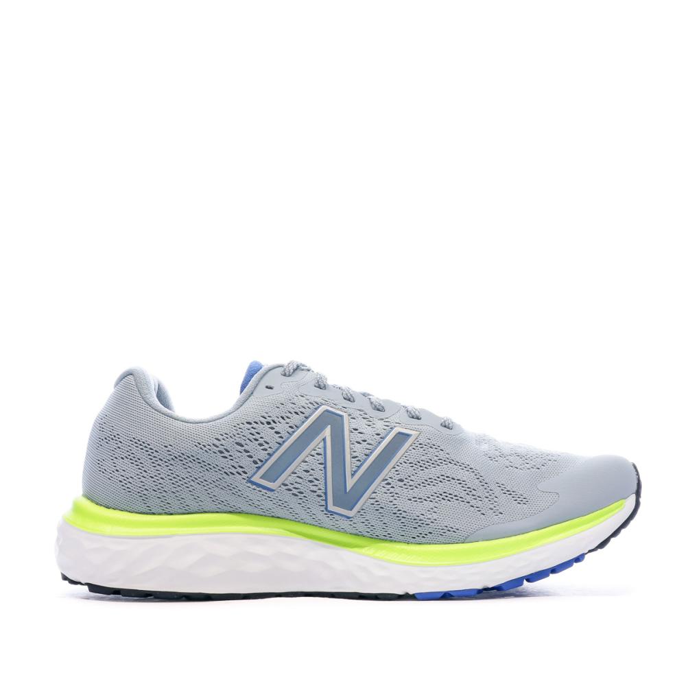 Chaussures de Running Grise Homme New Balance M680GG7 vue 2
