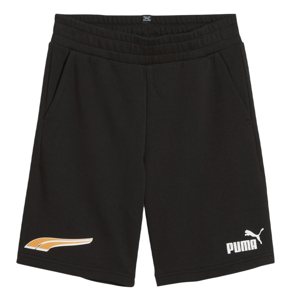 Puma Boy's Ess+ Mid Shorts Black affordable