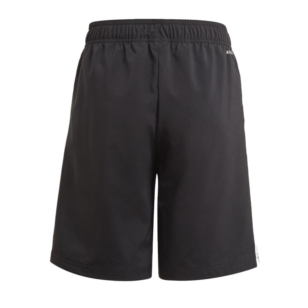 Pantalón corto negro/blanco para niño Adidas GN4093 ver 2