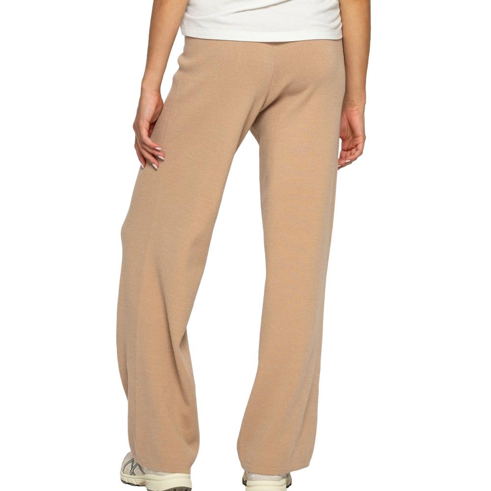 Pantalon fluide Beige Soul Studio Knitwear vue 2
