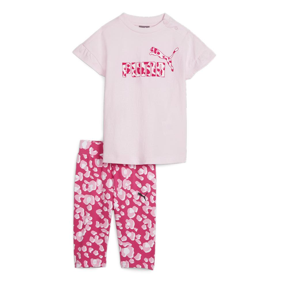 Puma Girl's Pink Printed Set 680327 affordable