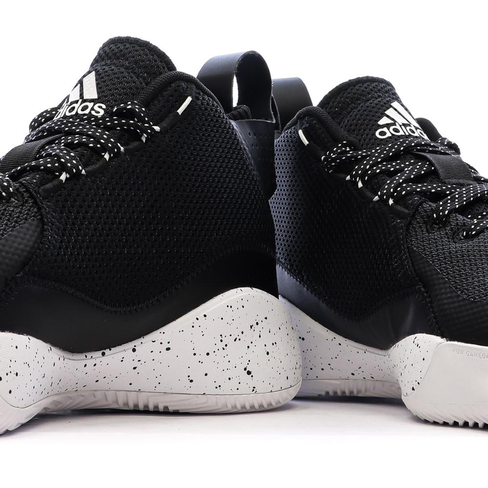 Zapatillas Baloncesto Adidas Rosa Hombre Negras ver 7
