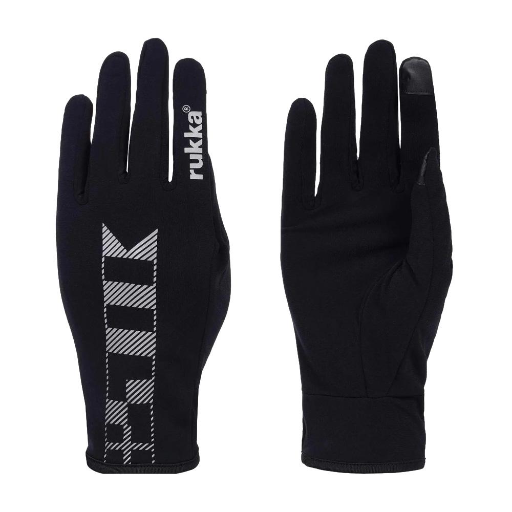 Guantes negros unisex Rukka Timola barato