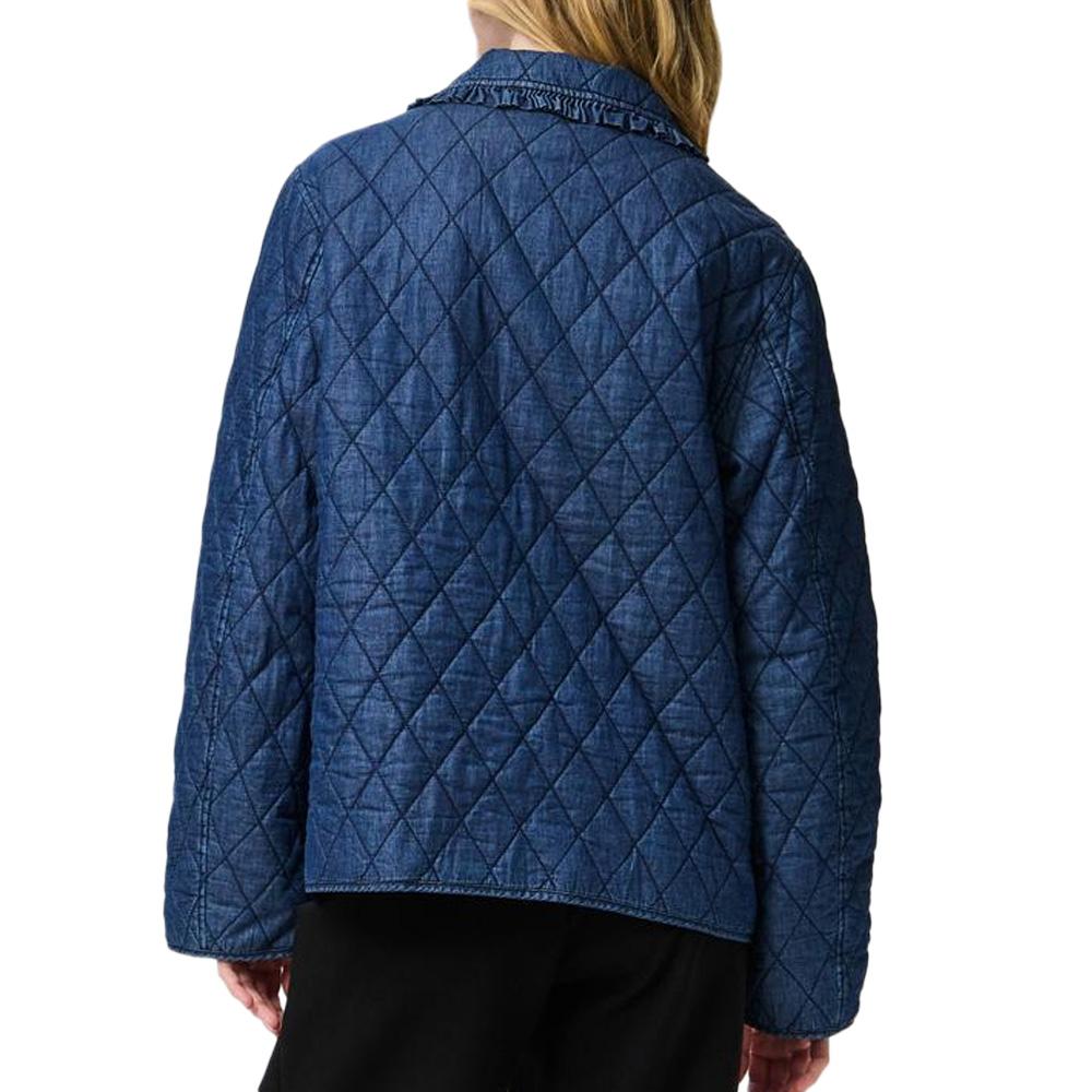 Chaqueta Pieces Caura Azul Mujer ver 2