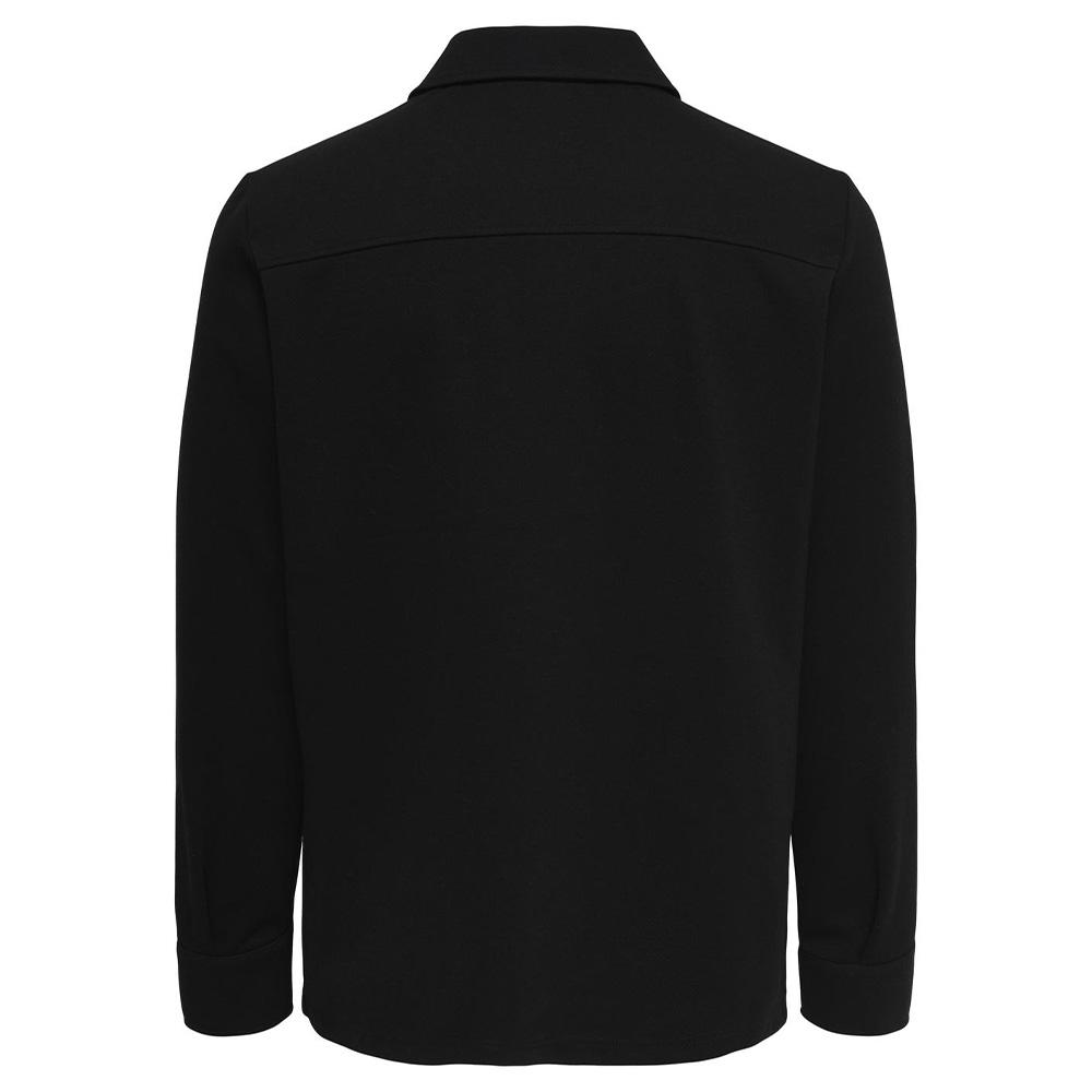 Surchemise noire homme ONLY & SONS Overshirt vue 2