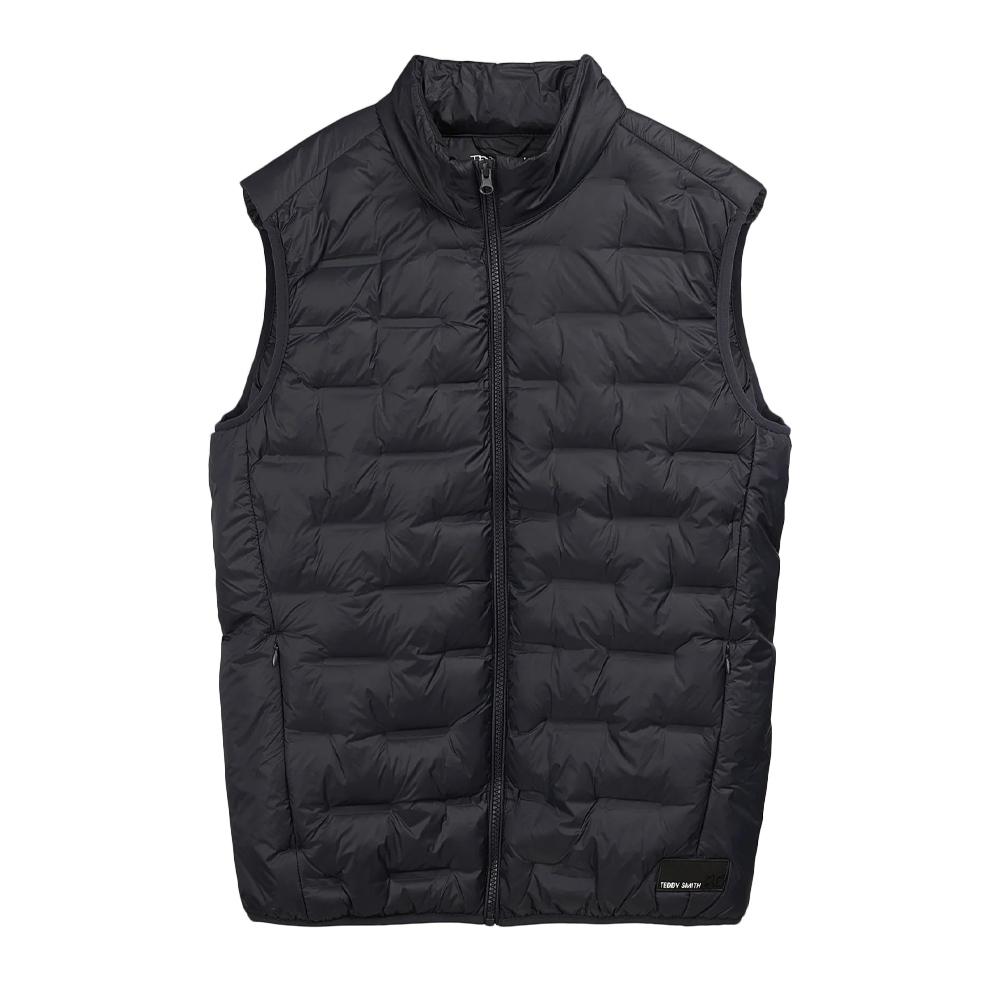 Doudoune Sans Manches Noir Homme Teddy Smith Boran pas cher