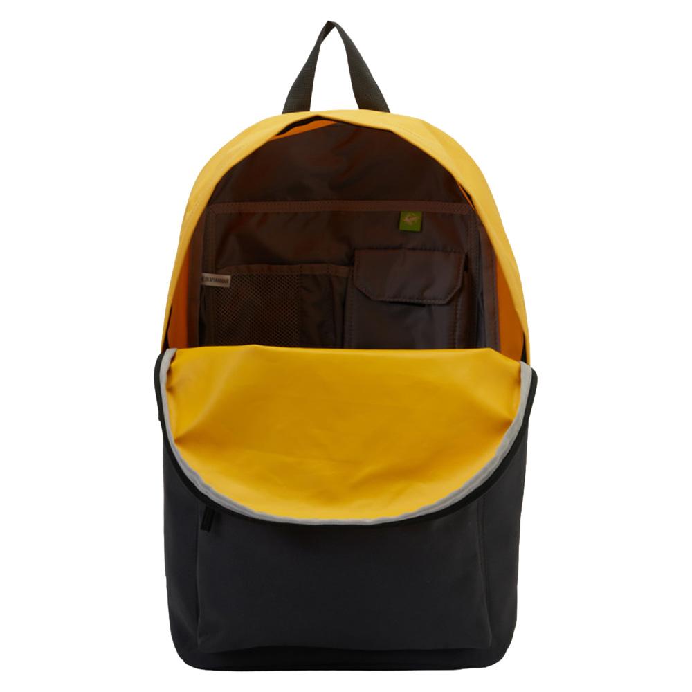 Mochila amarilla/negra para niño de Quiksilver con el logotipo «The Poster» ver 3