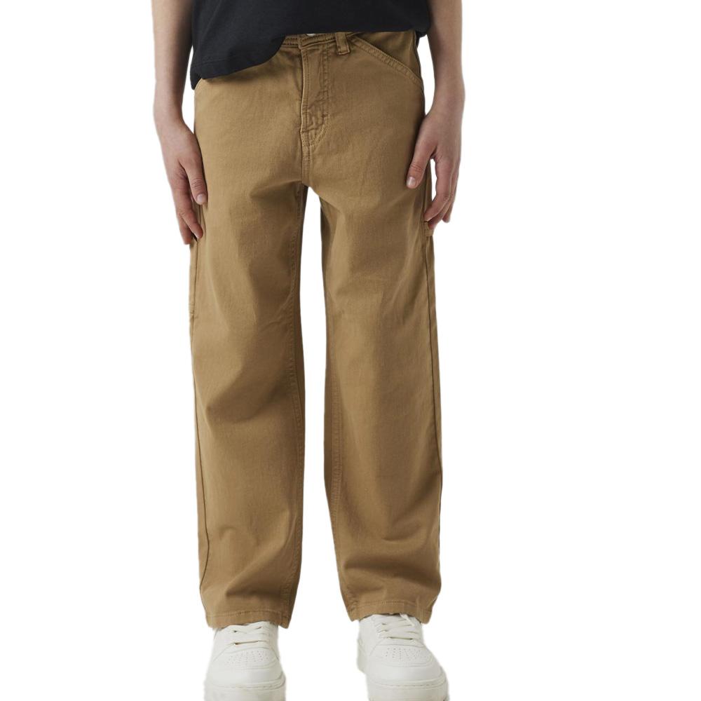 Fließende Hose Braun Junge Name it Ryan günstig