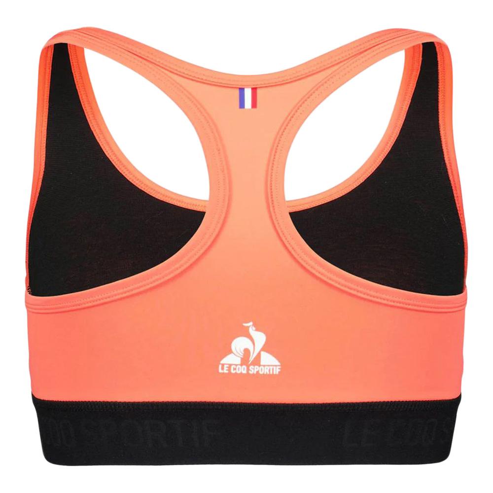 Sujetador Naranja/Negro Mujer Le Coq Sportif Training ver 2