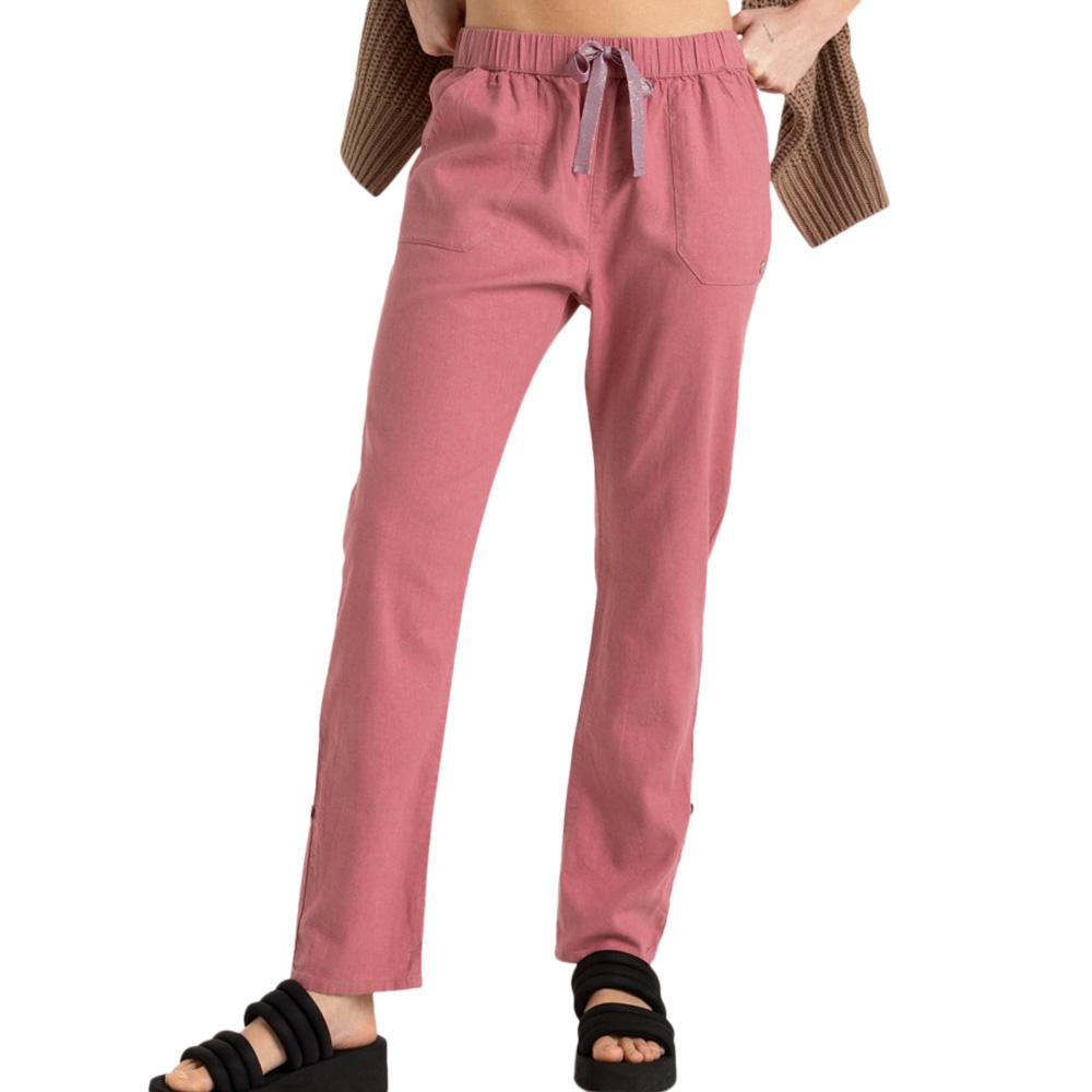 Women's Pink Fluid Pants Roxy The Seashore affordable