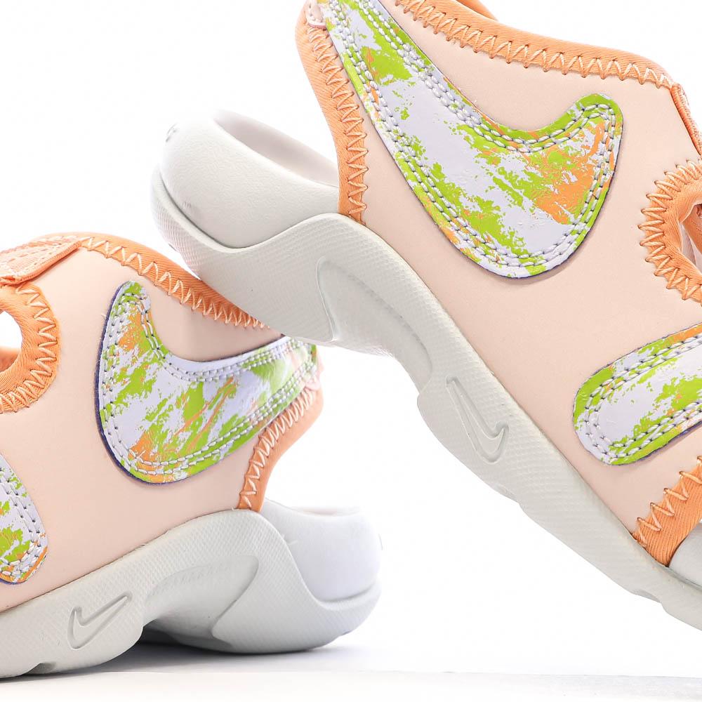 Sandalias Naranja Niño Nike Sunray Adjust 6 Se ver 7