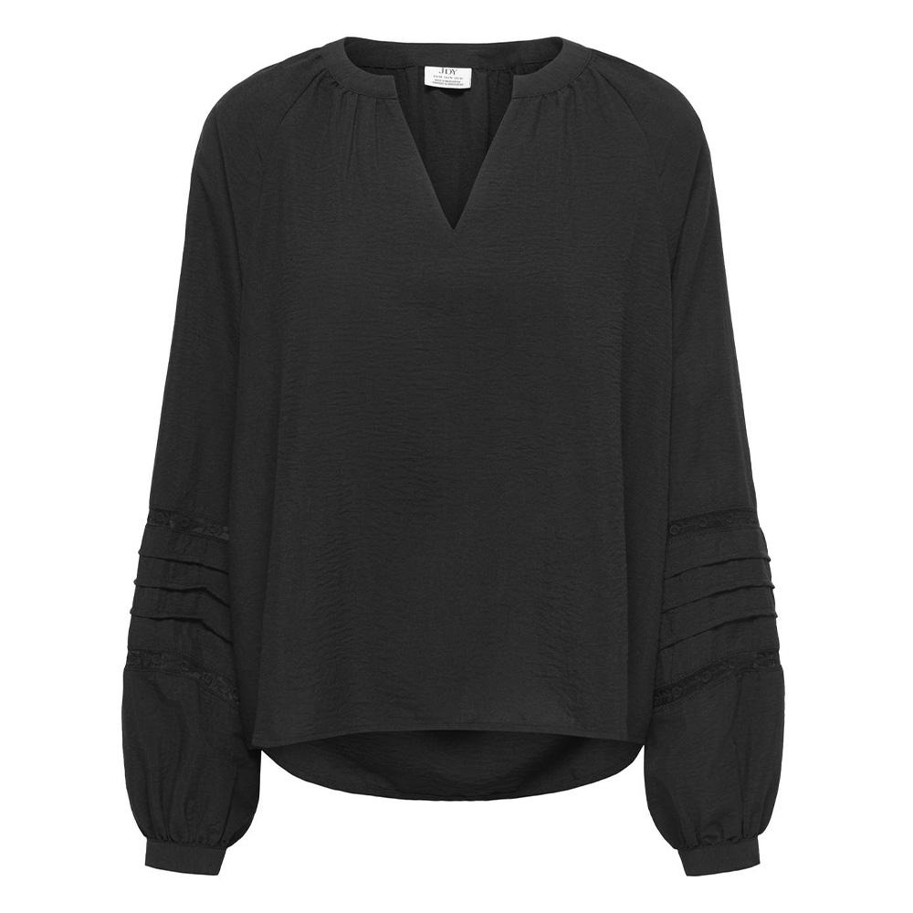 JDY Train Women’s Black Blouse affordable
