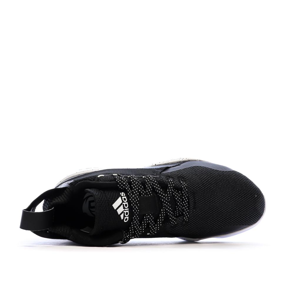 Zapatillas Baloncesto Adidas Rosa Hombre Negras ver 4