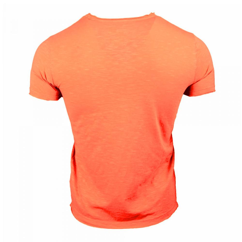 Orangefarbenes T-Shirt für Männer Das Haus Blaggio Mattew Ansicht 2