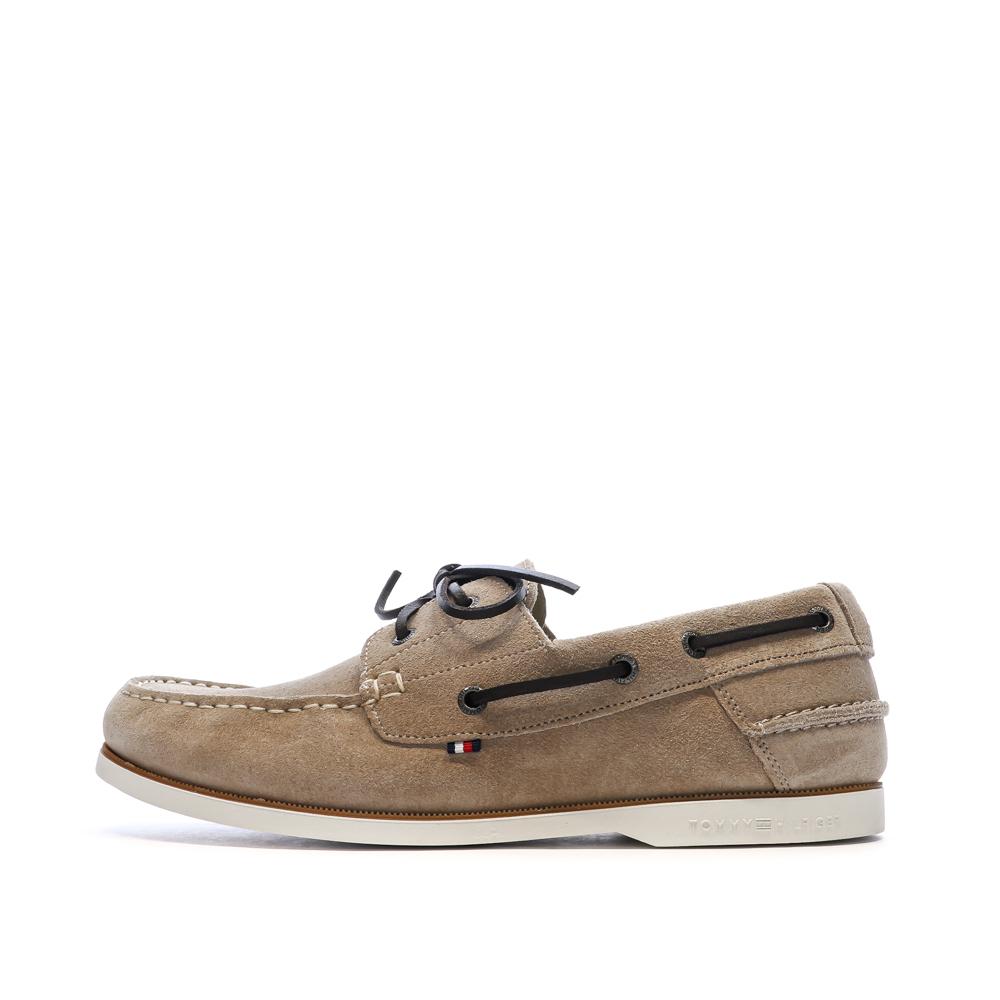 Braune Herren-Mokassins „Boat“ von Tommy Hilfiger günstig