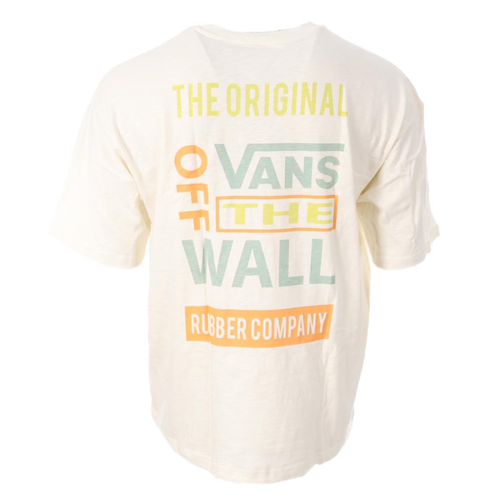 T-Shirt Weiß Mann Vans Logos Ansicht 2