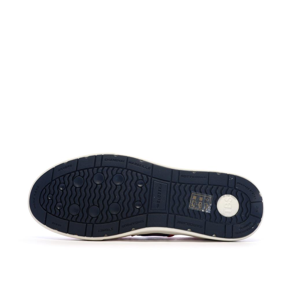 Men’s Red TBS Geo Boat Shoes Photo of the Espace des Marques %store% store - view of %key%
