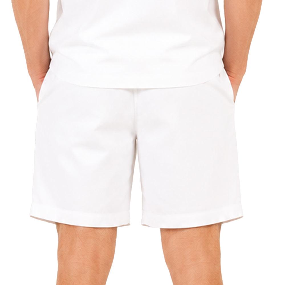 RMS26 Men’s White Seersucker Shorts Photo of the Espace des Marques %store% store - view of %key%