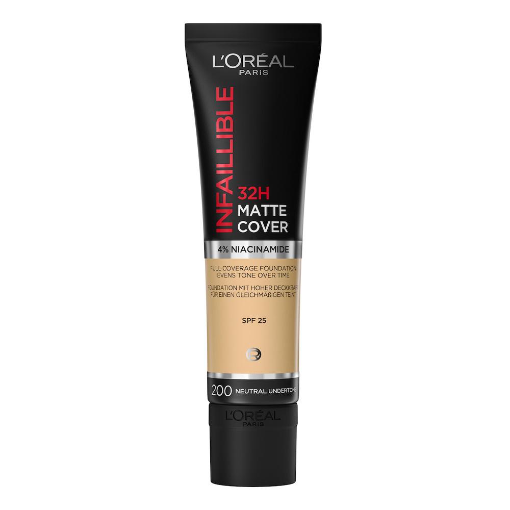 Base de maquillaje L'Oréal Paris Infaillible Matte Cover 200 Neutro barato