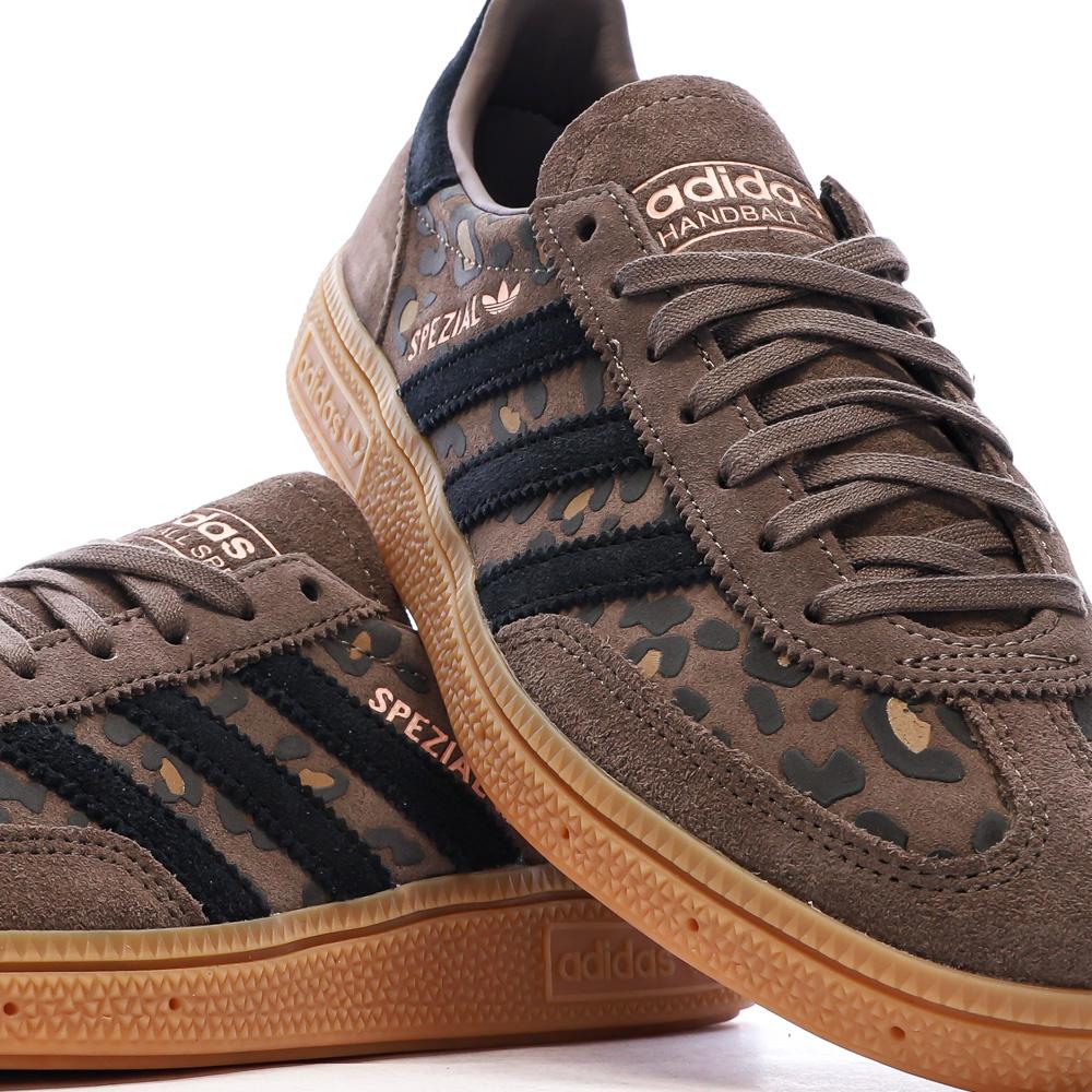 Braune Damen-Sneaker Adidas Spezial Leopard Ansicht 7