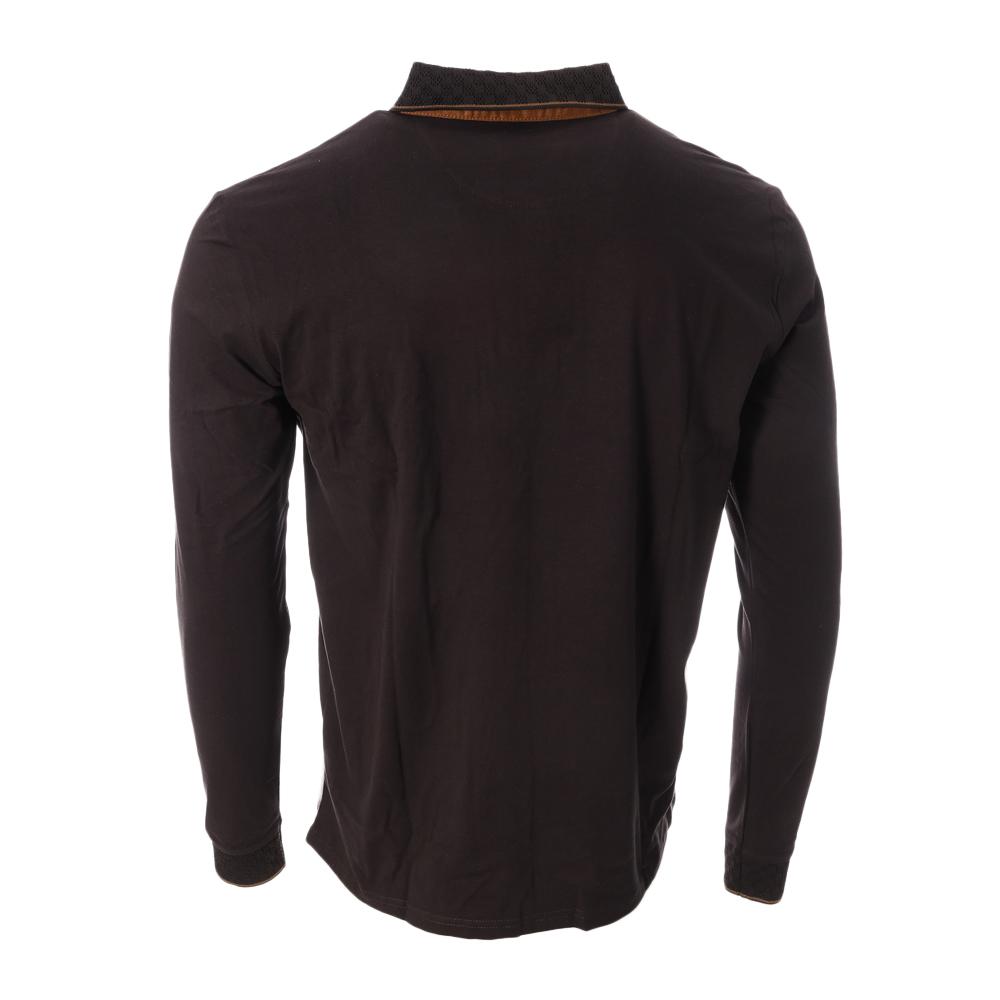 Polo Langarm Grau Mann RMS26 91233 Ansicht 2