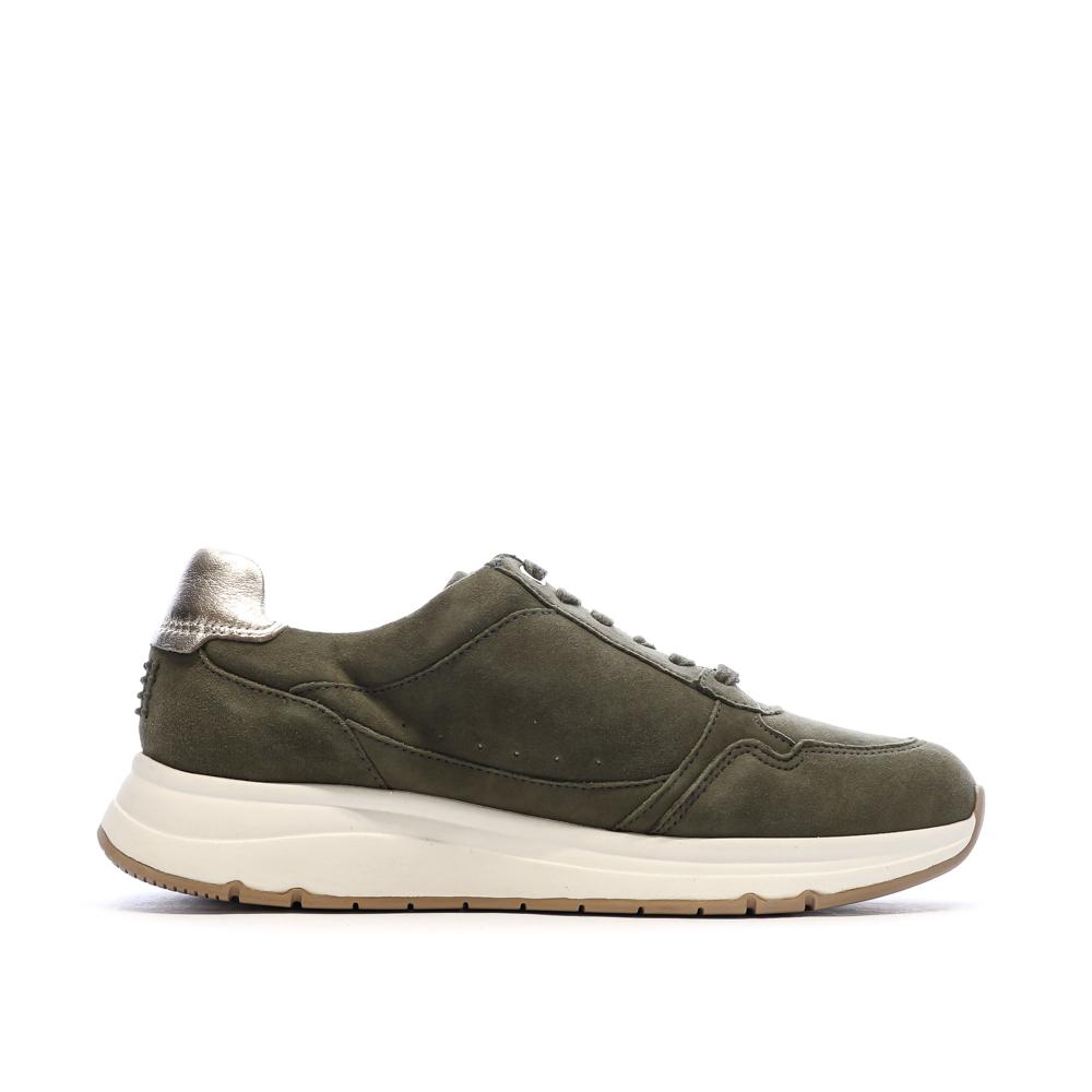 Baskets Kaki Femme TBS BLONZIP vue 2