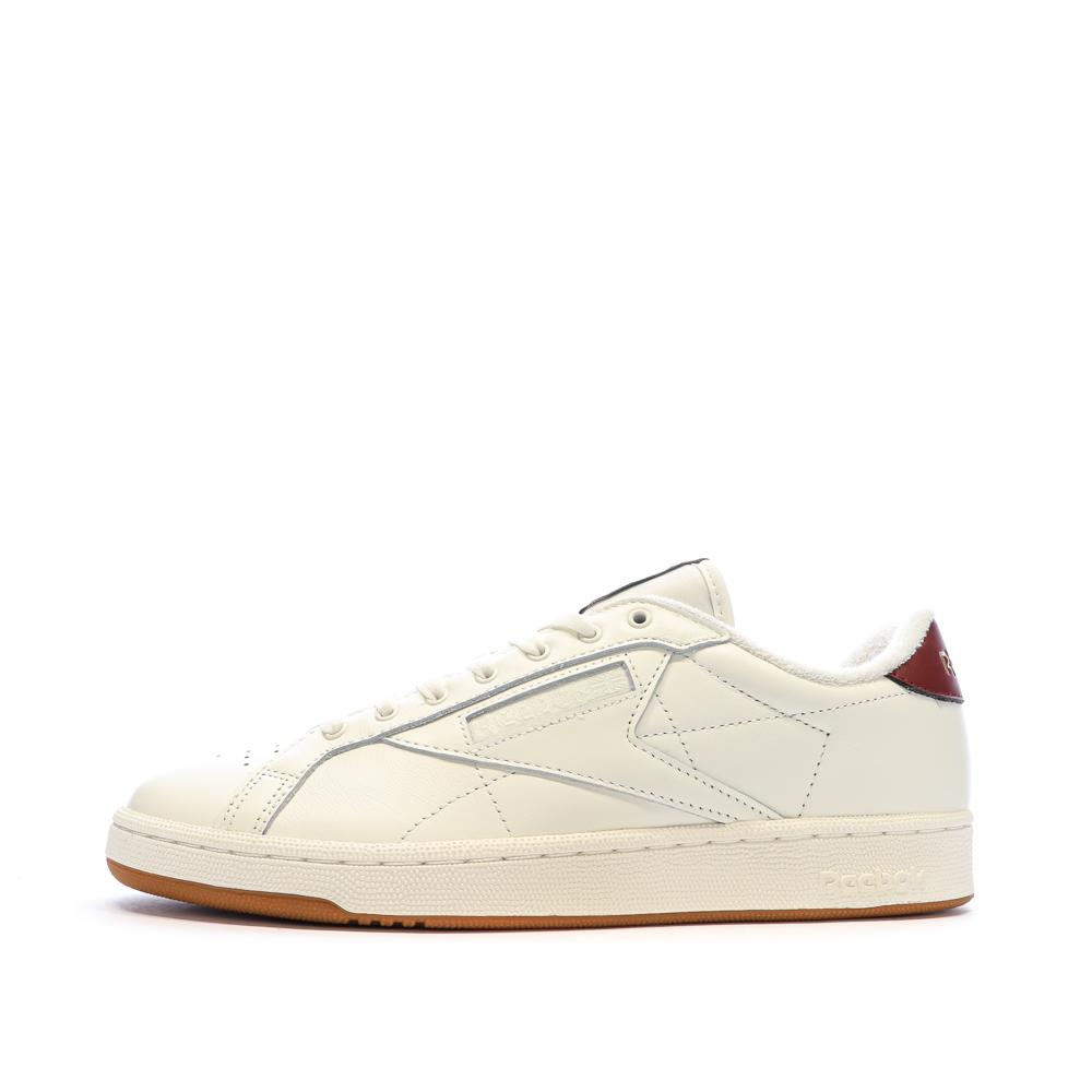 Sneaker Weiß/Bordeaux Herren Reebok Club Grounds günstig