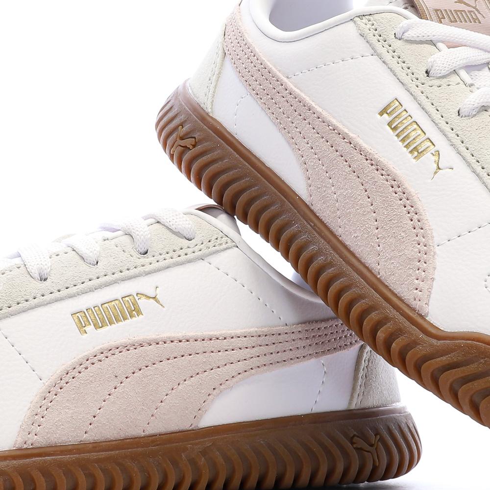 Zapatillas blancas/rosas para mujer Puma Club Kayzer ver 7