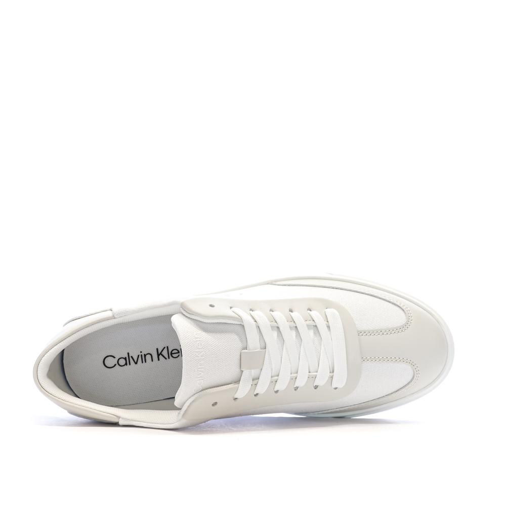 Zapatillas blancas para hombre Calvin Klein Jeans Low Pro Cups ver 4