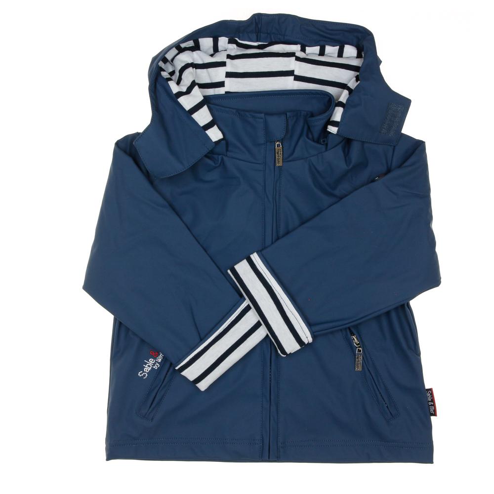 Win's Junior Girls' Dark Blue Waxed Parka affordable