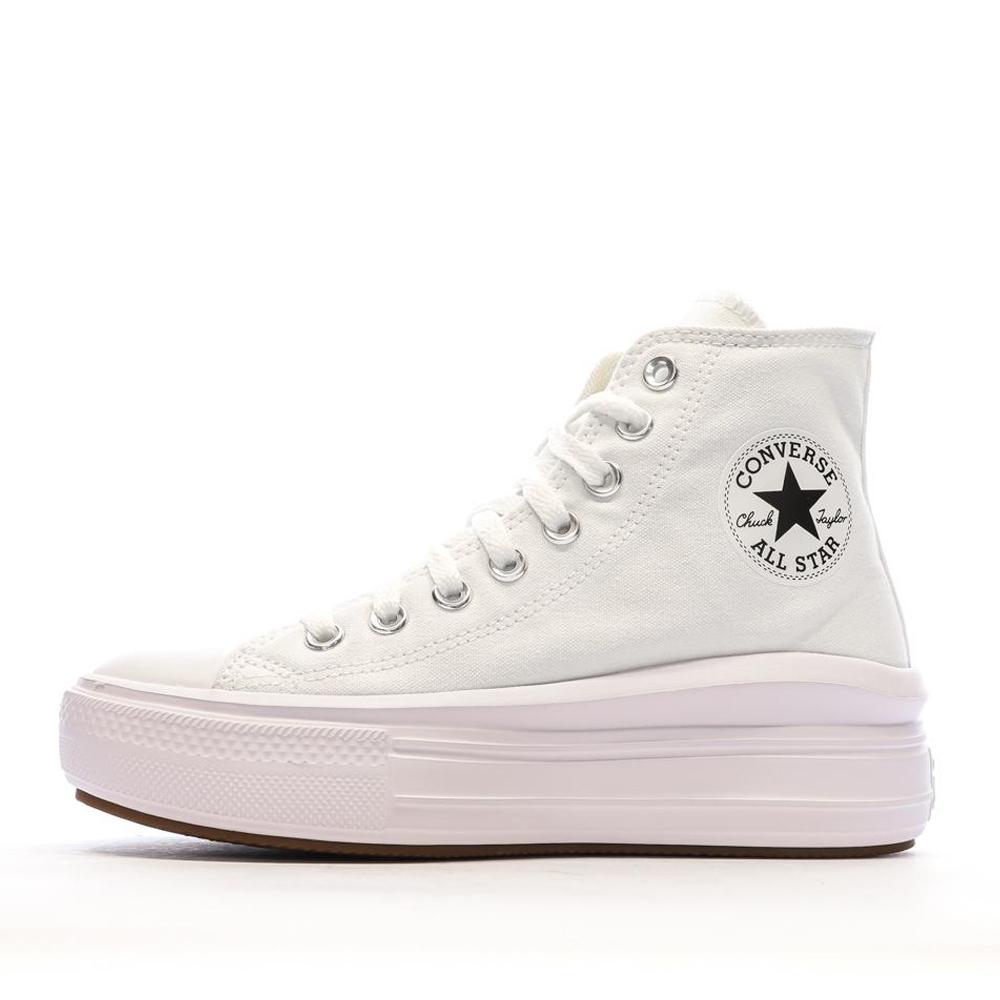 Weiße Sneakers Damen Converse Chuck Taylor All Star Move 568498C günstig