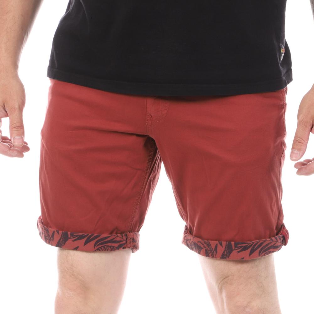 Pantalones cortos rojos para hombre RMS26 3590 barato