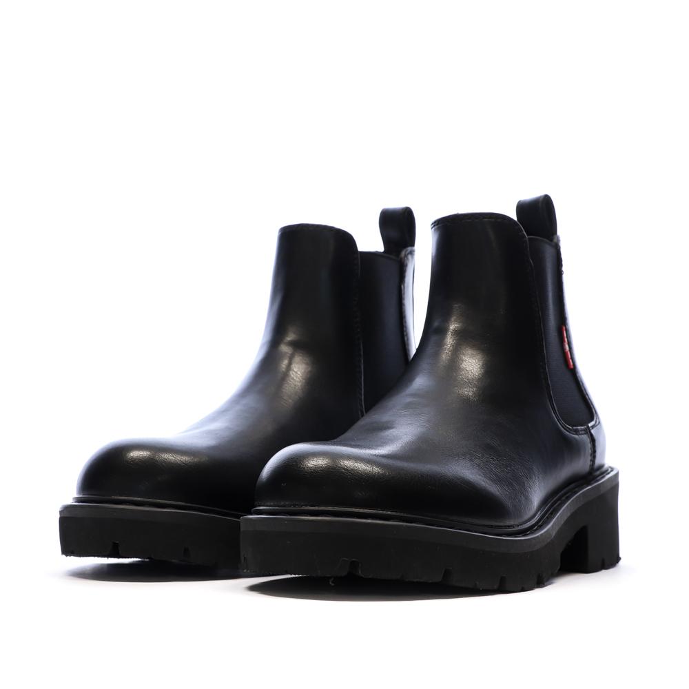 Stiefeletten Schwarz Mädchen Levi's Ashley Ansicht 6