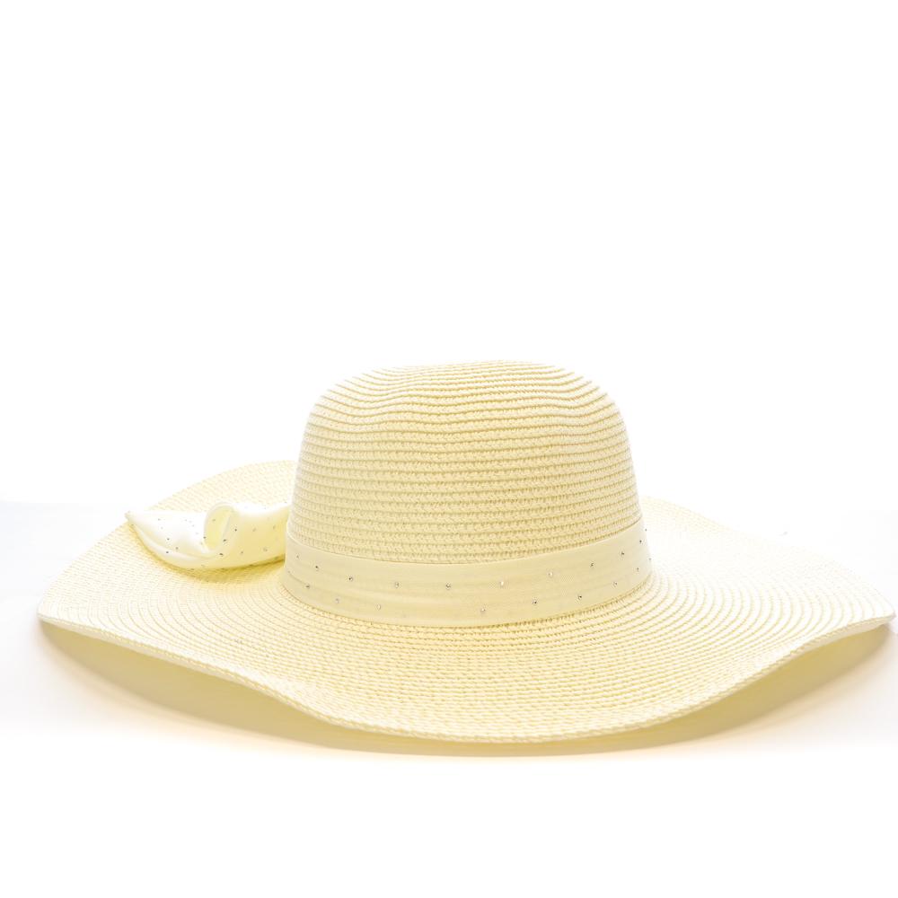Sombreros blancos para mujer Via Lorenzo Capeline Marfil ver 2