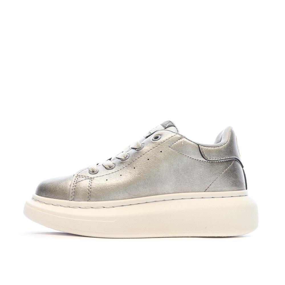 Sneakers Silber Frau Chattawak HAWAI günstig