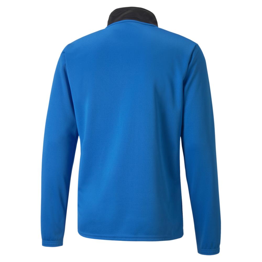 Men's Puma Indrise 1/4 Zip Sweat Top Black/Blue Photo of the Espace des Marques %store% store - view of %key%