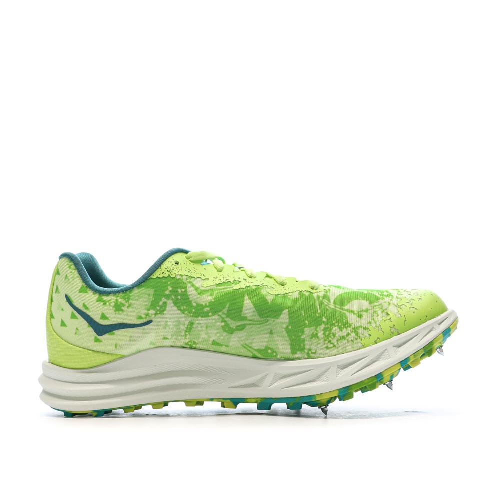 Chaussures d'athlétisme Vertes Homme Hoka Crescendo vue 2